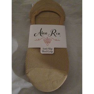 3 Pair Alexa Rose Womens Anti Slip Heel Grip Ultra Low Liners Fits Shoe Size 5-9